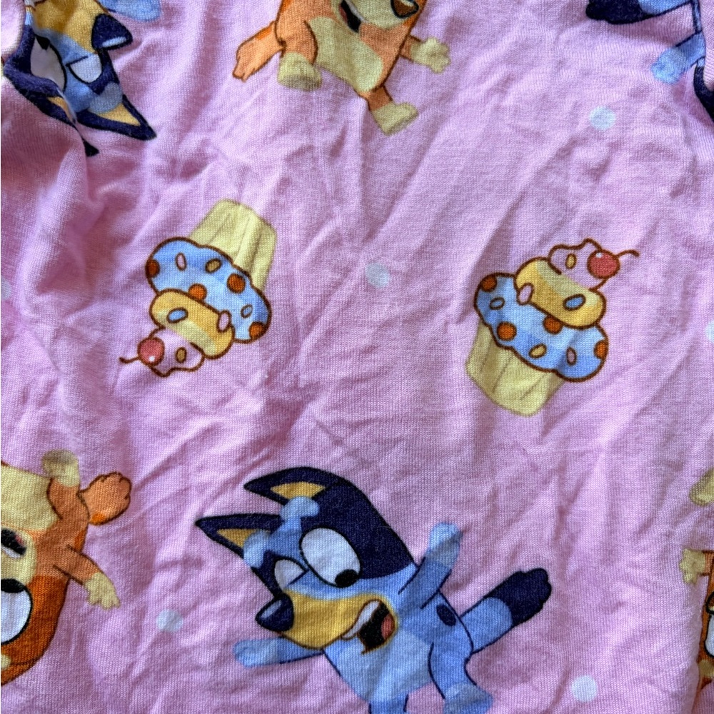 Bamboo Bluey Pajama Set size 18 months - Picture 2 of 3